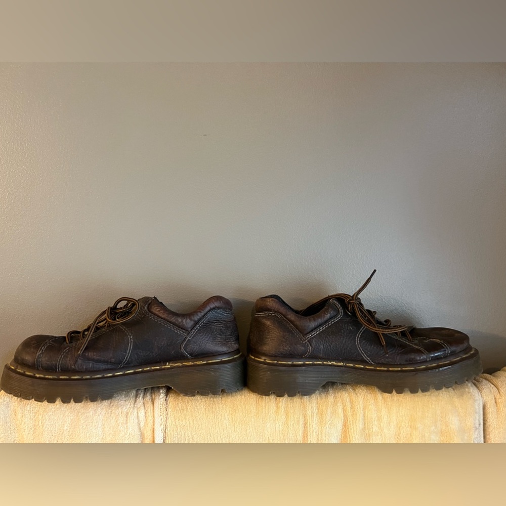 Dr Marten leather shoes